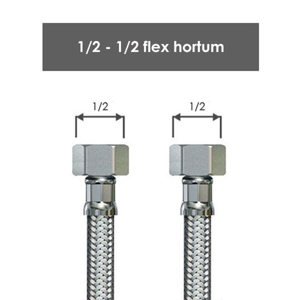 1/2 - 1/2 100 CM FLEX RNG