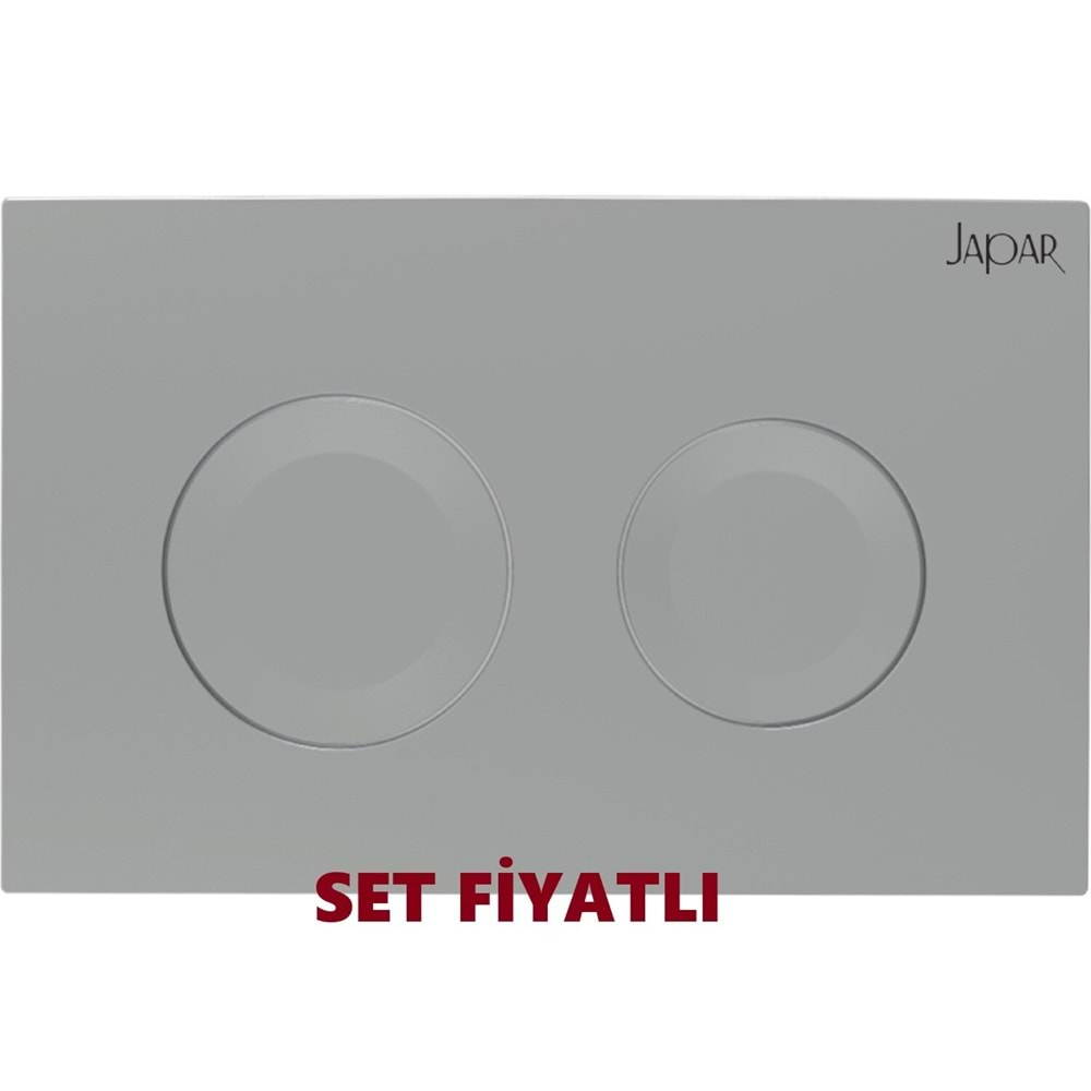 JAPAR PULSE KONTROL PANELİ (MAT KROM) (SET FİYATLI)