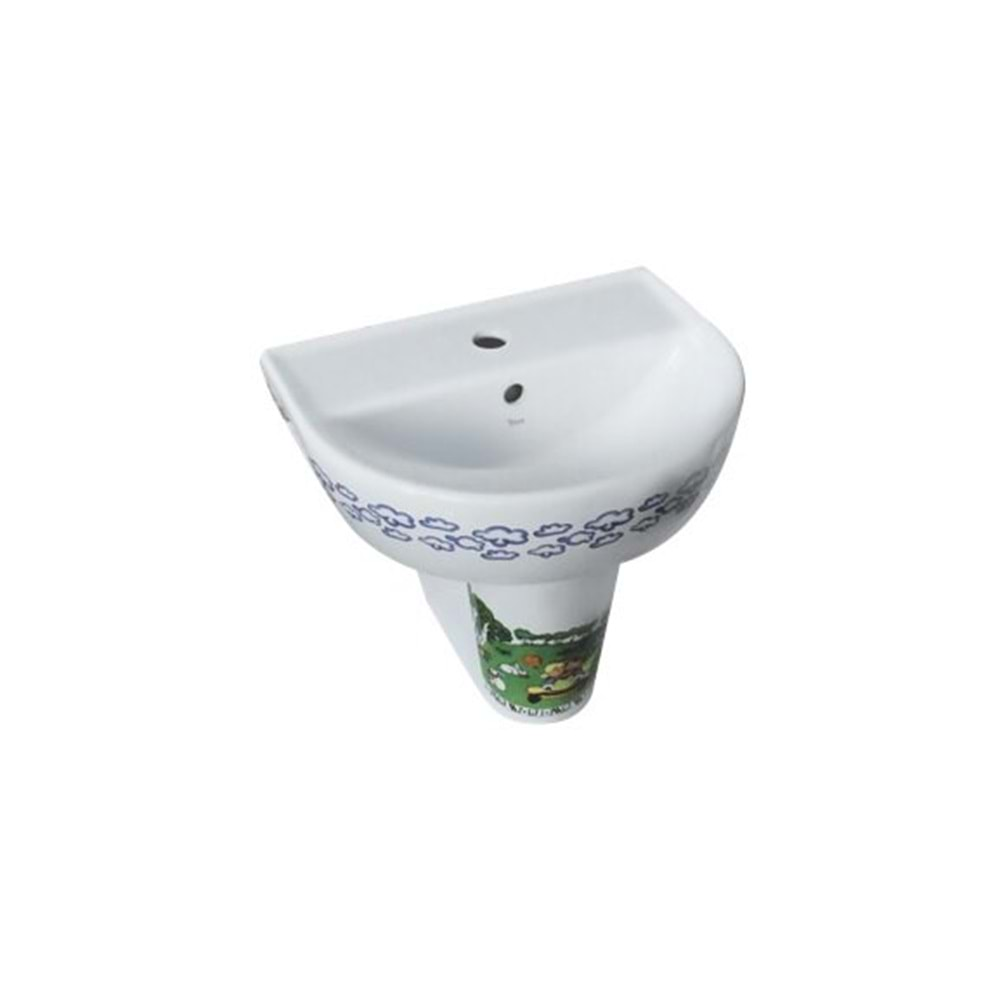 TURKUAZ YUMURCAK 35-45 CM LAVABO