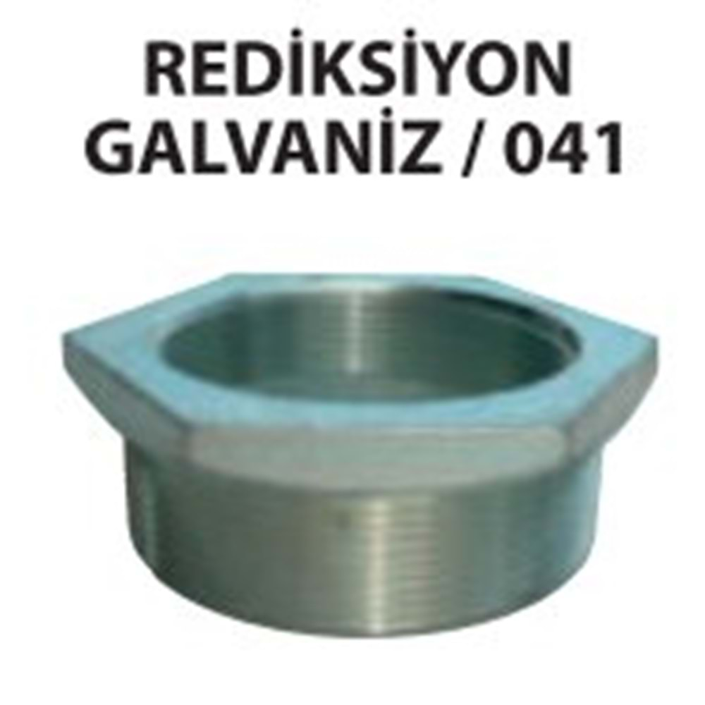 (2 1/2'') - (1'') REDİKSİYON GALVANİZ