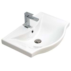 ALVİT TULIP 65 CM LAVABO - OVAL