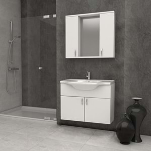 GİRİT 80 CM BANYO DOLABI TKM