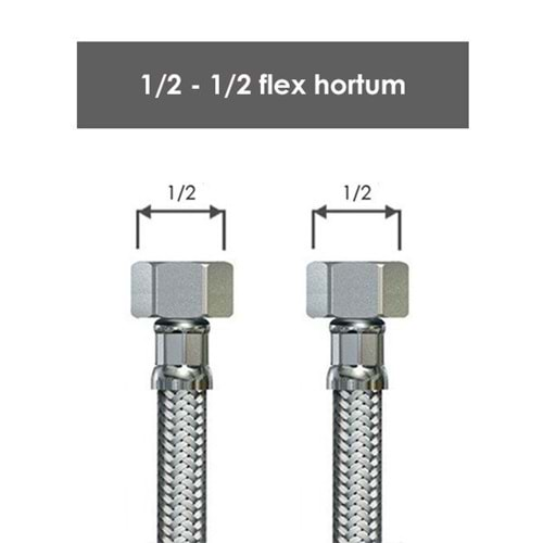 1/2 - 1/2 30 CM FLEX RNG