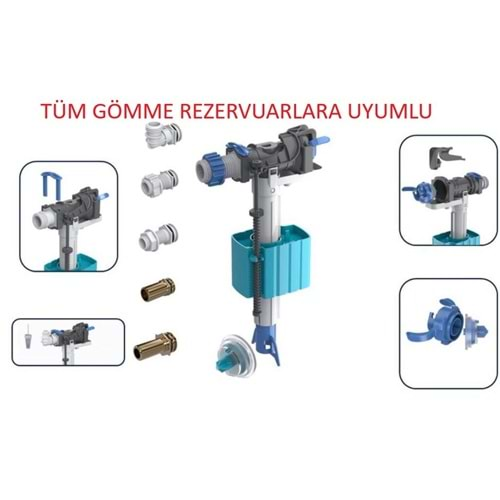 İZ YAPI ÜNİVERSAL GÖMME REZERVUAR FLATÖRÜ