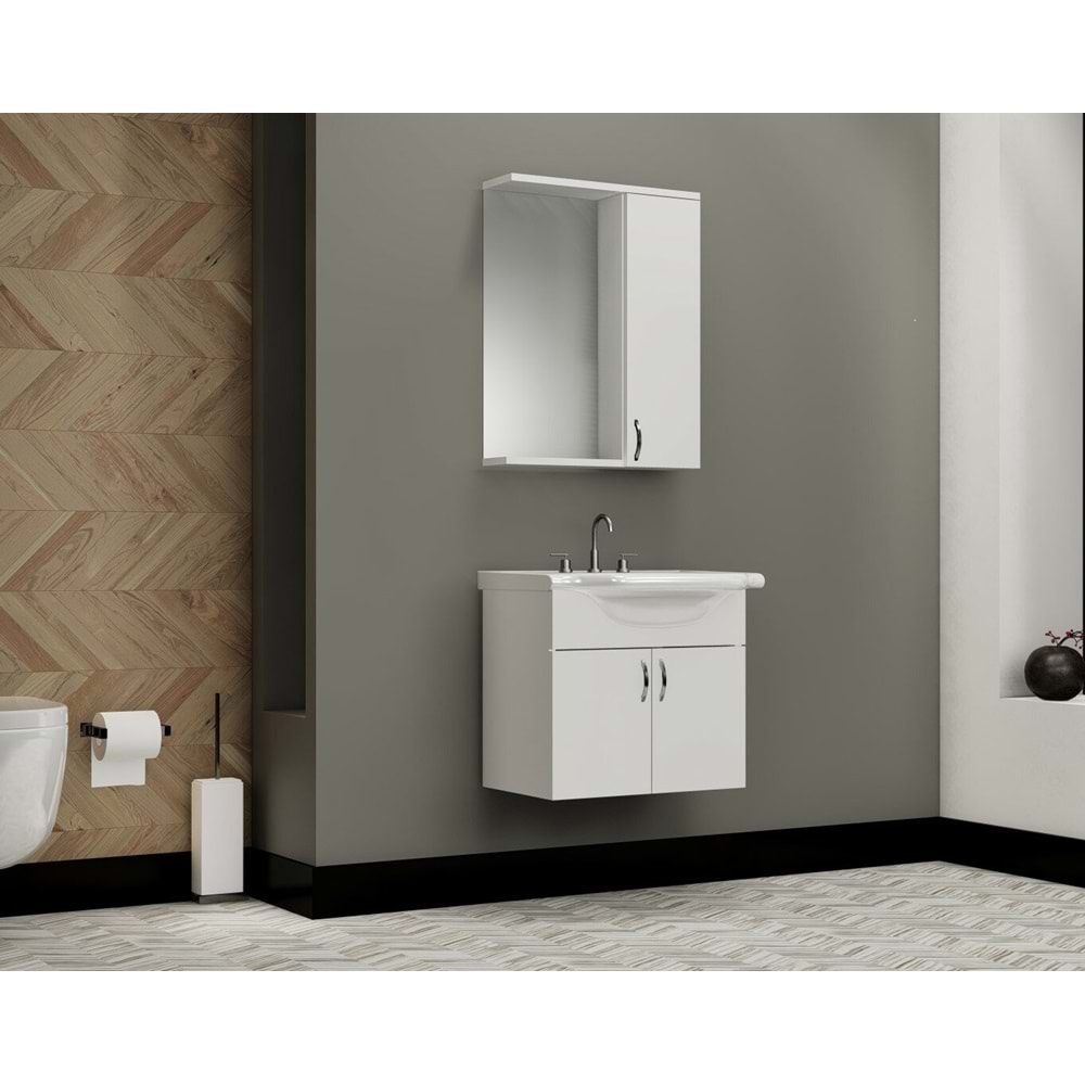 GİRİT 55 CM BANYO DOLABI TKM