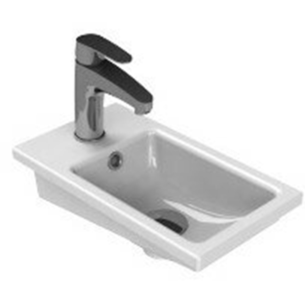 TURKUAZ MİNİ L LAVABO 42*24 CM